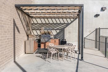 Apartment patio